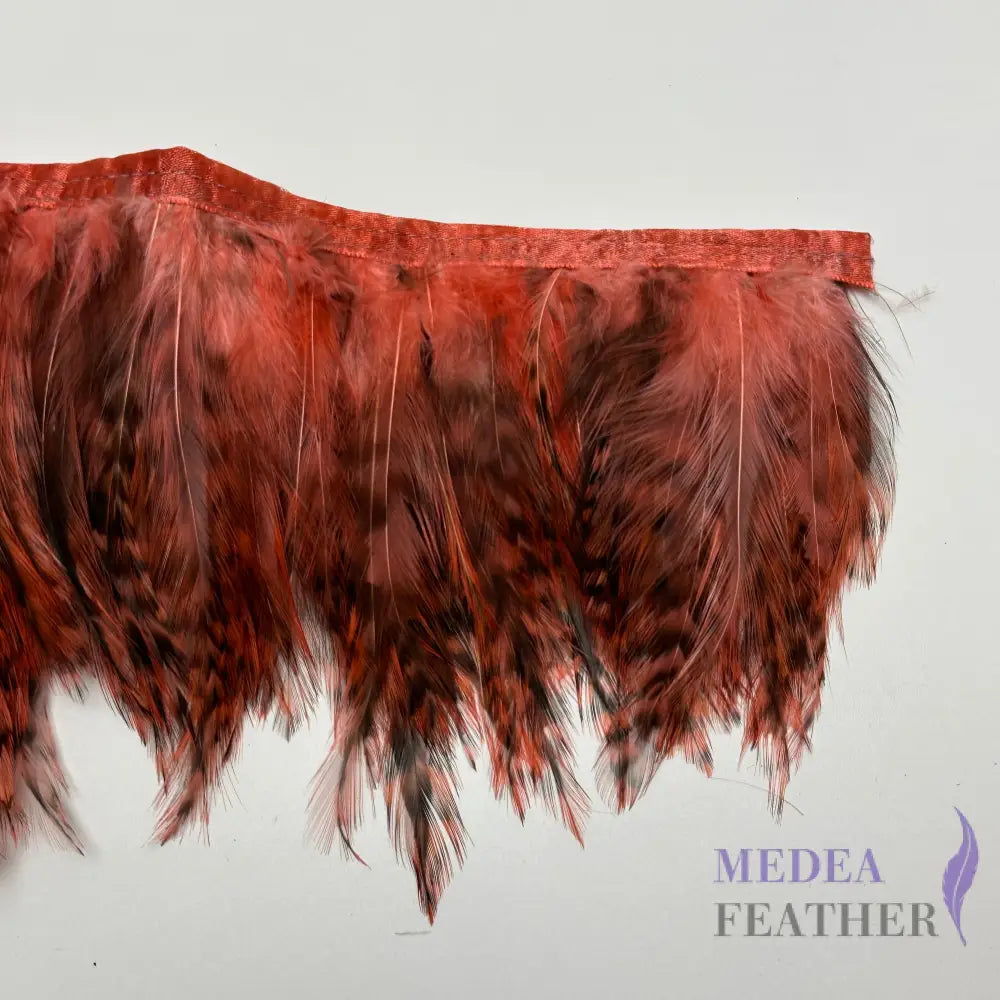 1 Yard Chinchilla Strung Rooster Neck Hackle Feathers Trim