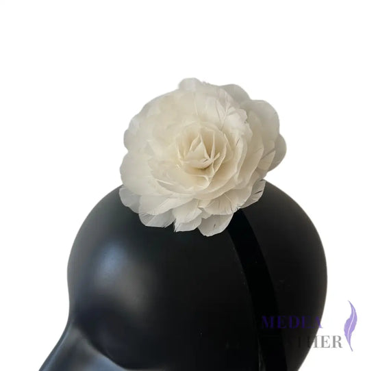 10cm Rose Goose Feather Flower DS261010