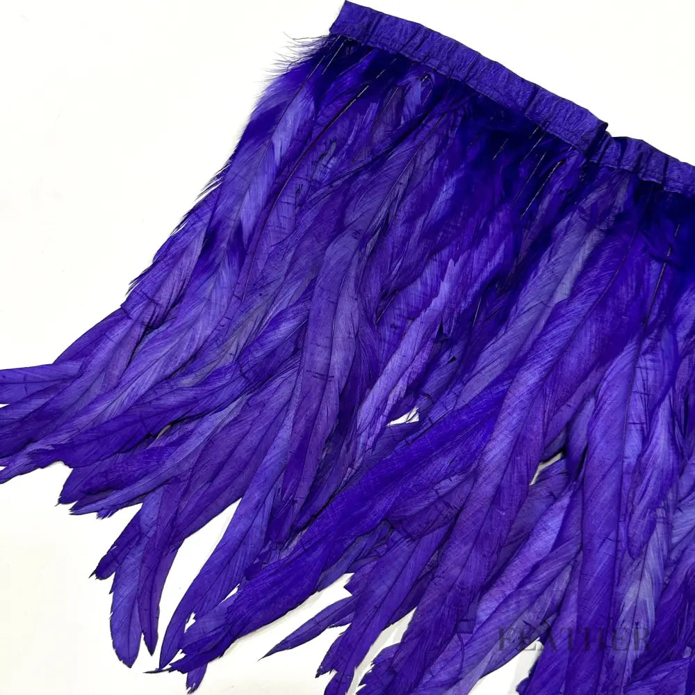12’’-14’’ Coque Tails Long Feather Trim - 1 Meter