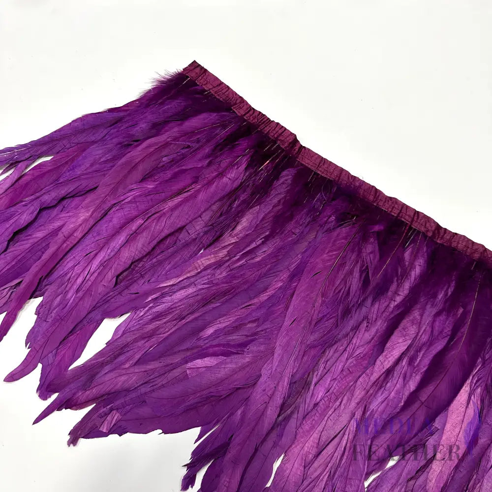 12’’-14’’ Coque Tails Long Feather Trim - 1 Meter