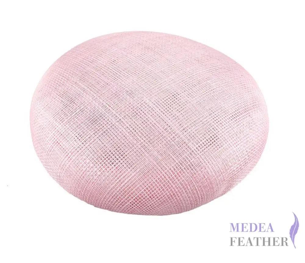 15cm Sinamay Button Fascinator Base Dusty Pink / 1 Piece ready-to-ship