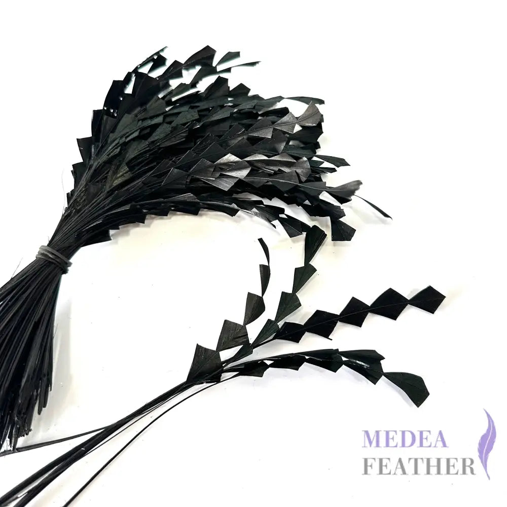 20cm Zig Zag Coque Feathers-Pack of 10