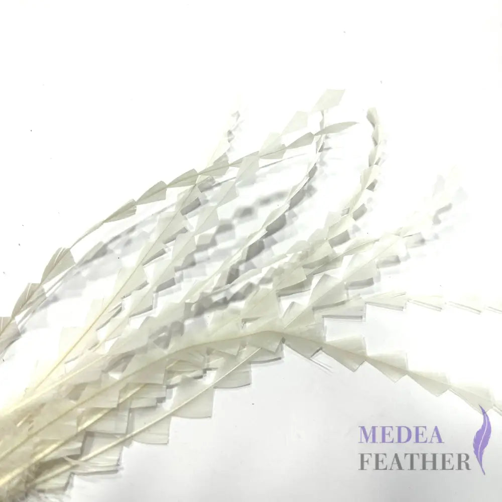 30cm Zigzag Diamond Coque Feather-Pack of 10