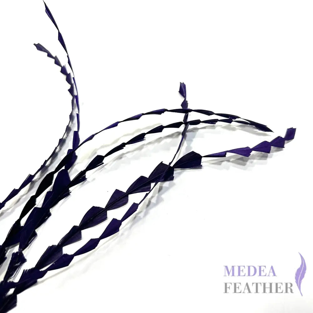 30cm Zigzag Diamond Coque Feather-Pack of 10