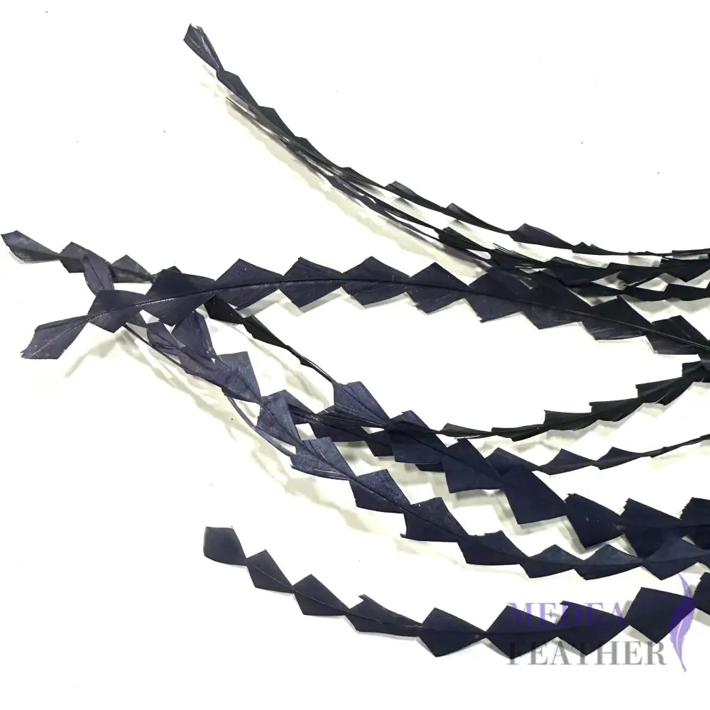 30cm Zigzag Diamond Coque Feather-Pack of 10