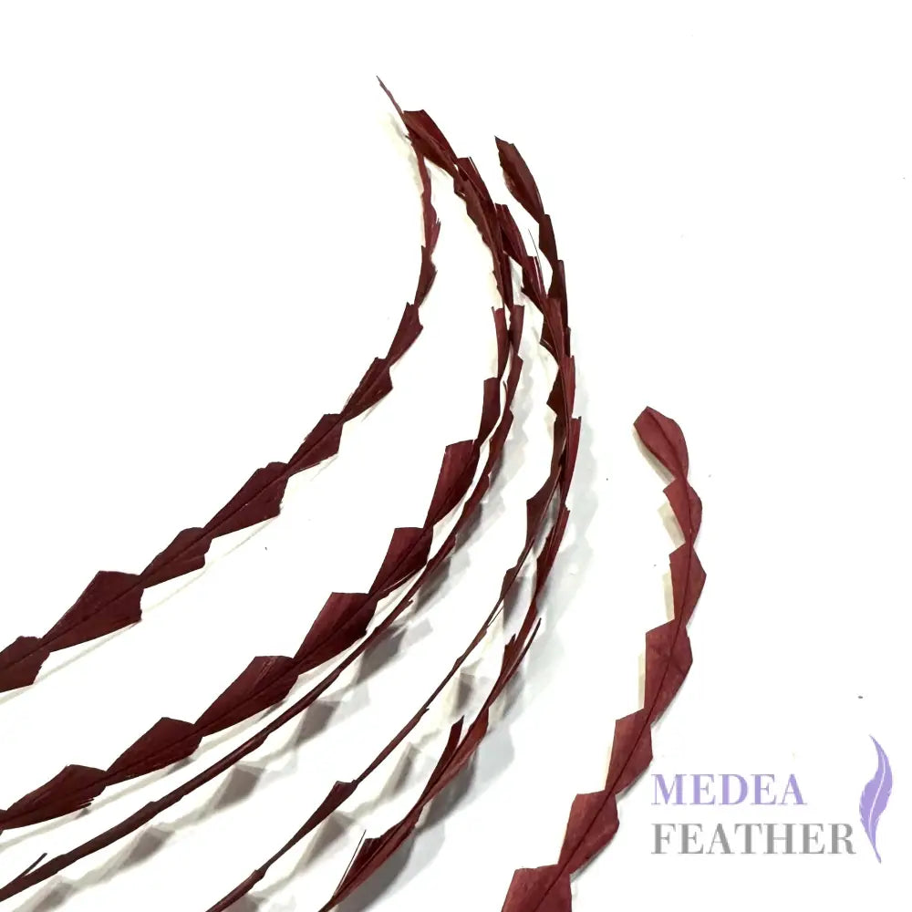 30cm Zigzag Diamond Coque Feather-Pack of 10