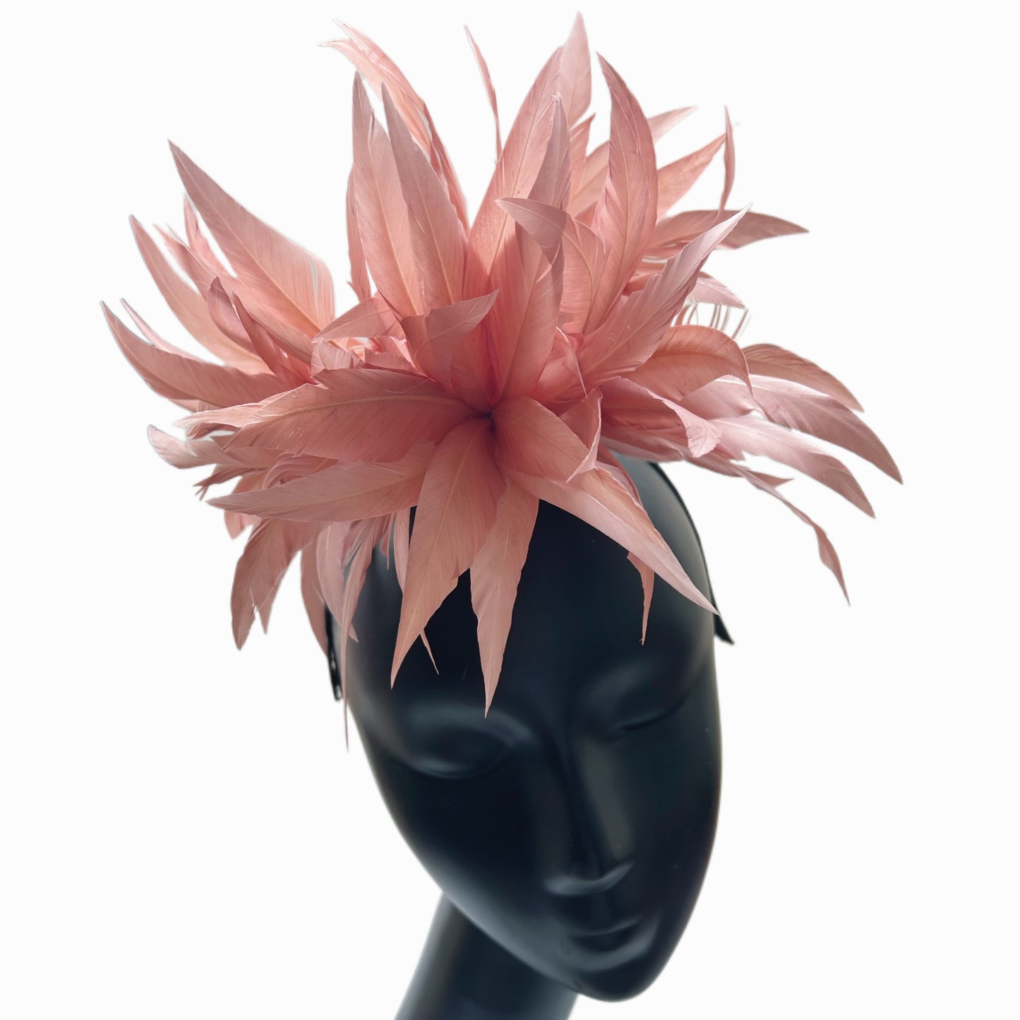 "Mulan"/Montaje de sombrero de sombrerería Goose Feather Flower DS25050H