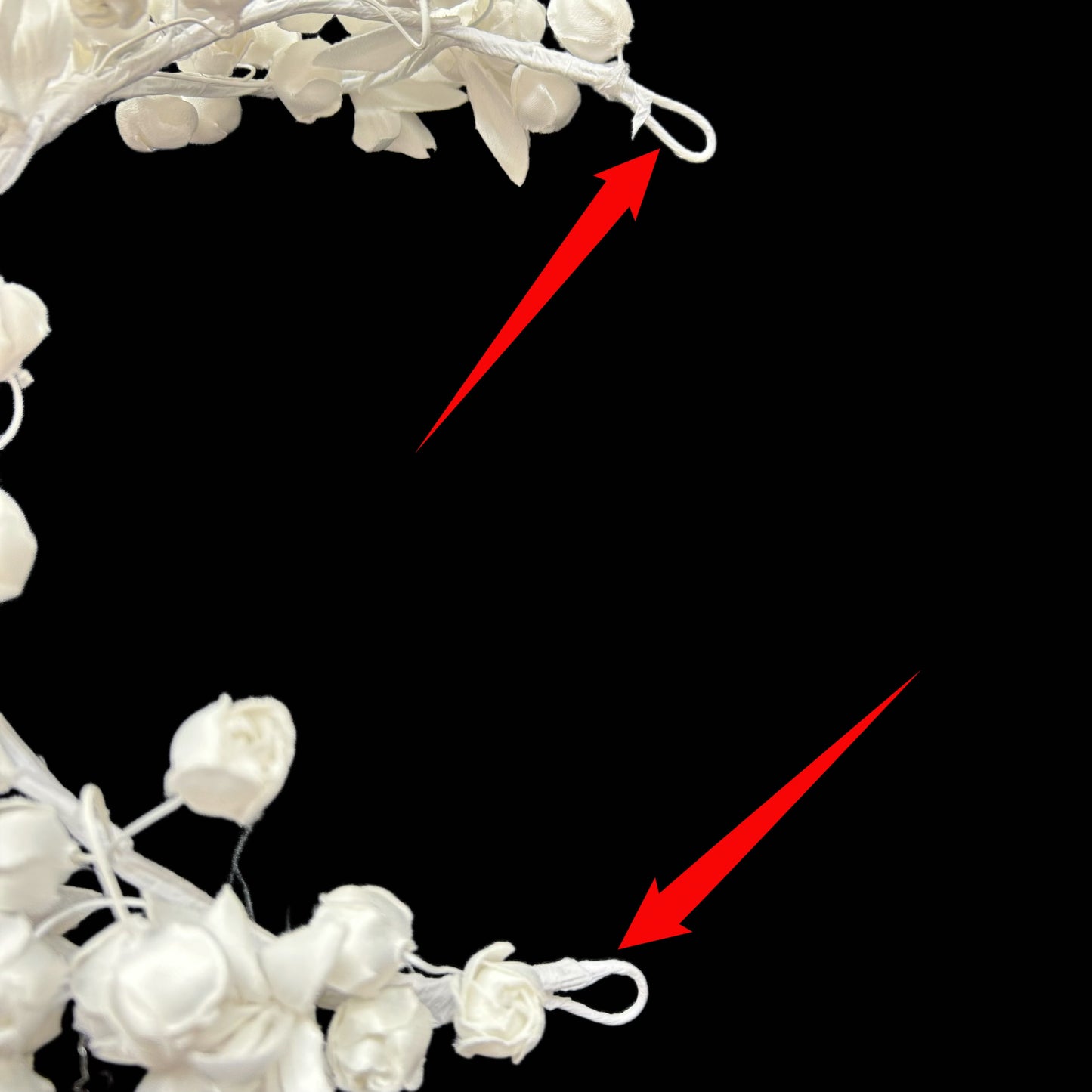Fabric Flower Headband Decoration Set