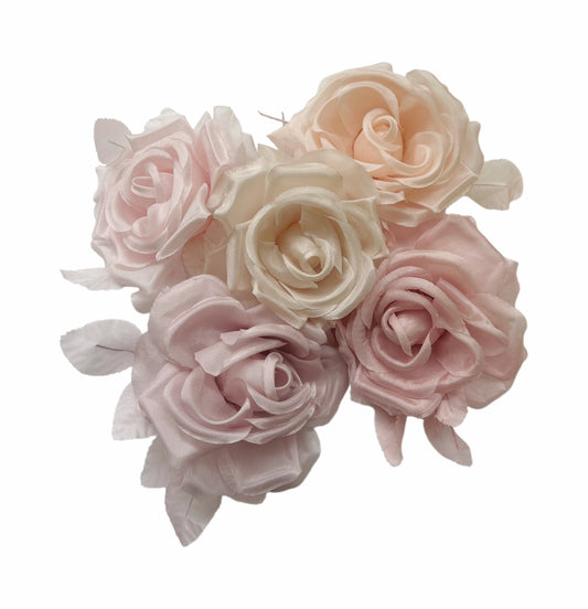 Lucky Dip Multi-colour 12cm wide silk flower-Pack of 3