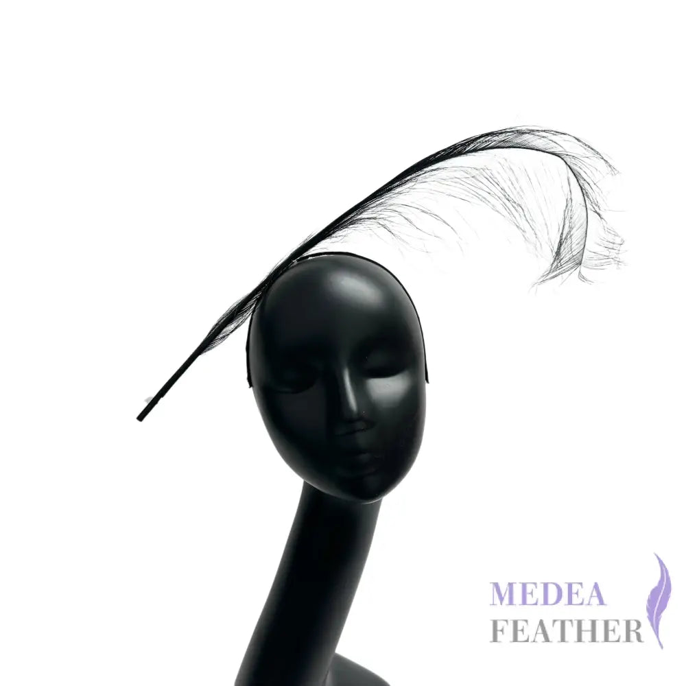 55cm Burnt Ostrich Feather Plume