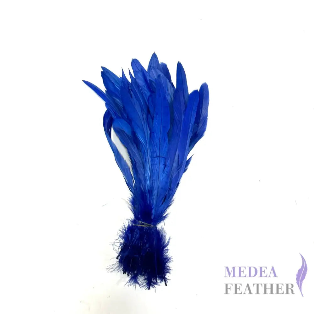 8’’-10’’ Dyed Rooster Coque Tail Feathers- 25 pieces