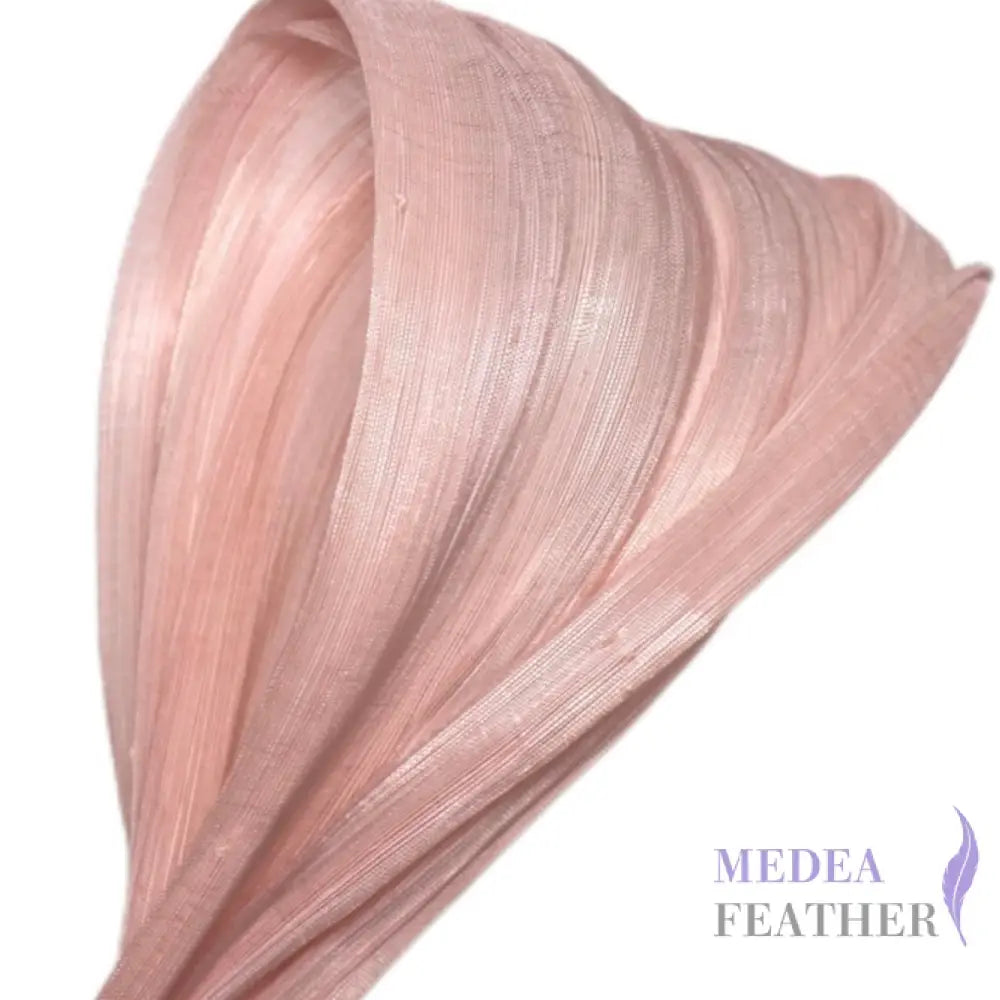 90cm Wide Silk Abaca Fabric Light Pink / 1/2 Meter ready-to-ship
