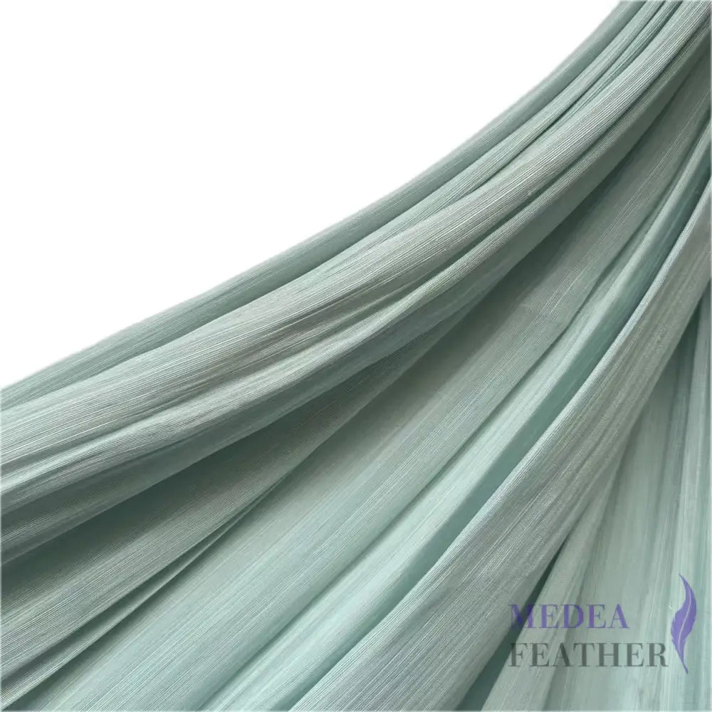 90cm Wide Silk Abaca Fabric Mint Green / 1/2 Meter ready-to-ship