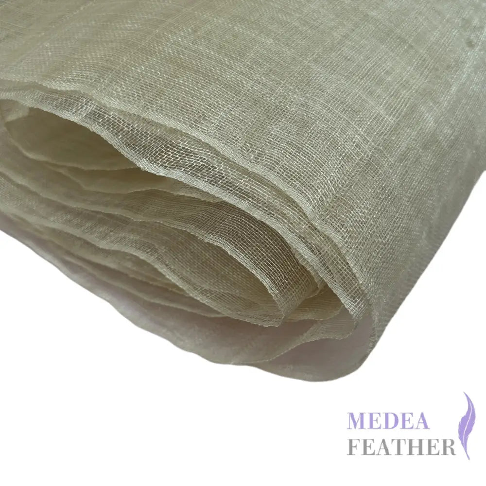 90cm Wide Stiffened Sinamay Fabric 1 Meter | Millinery Hat Making - #98 beige