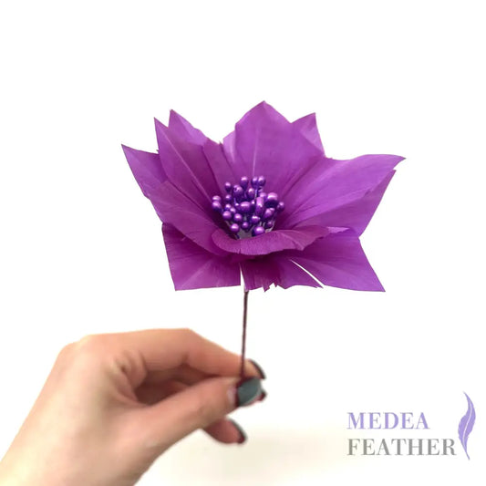 9cm Feather Daisies - Pack of 2 DS250906