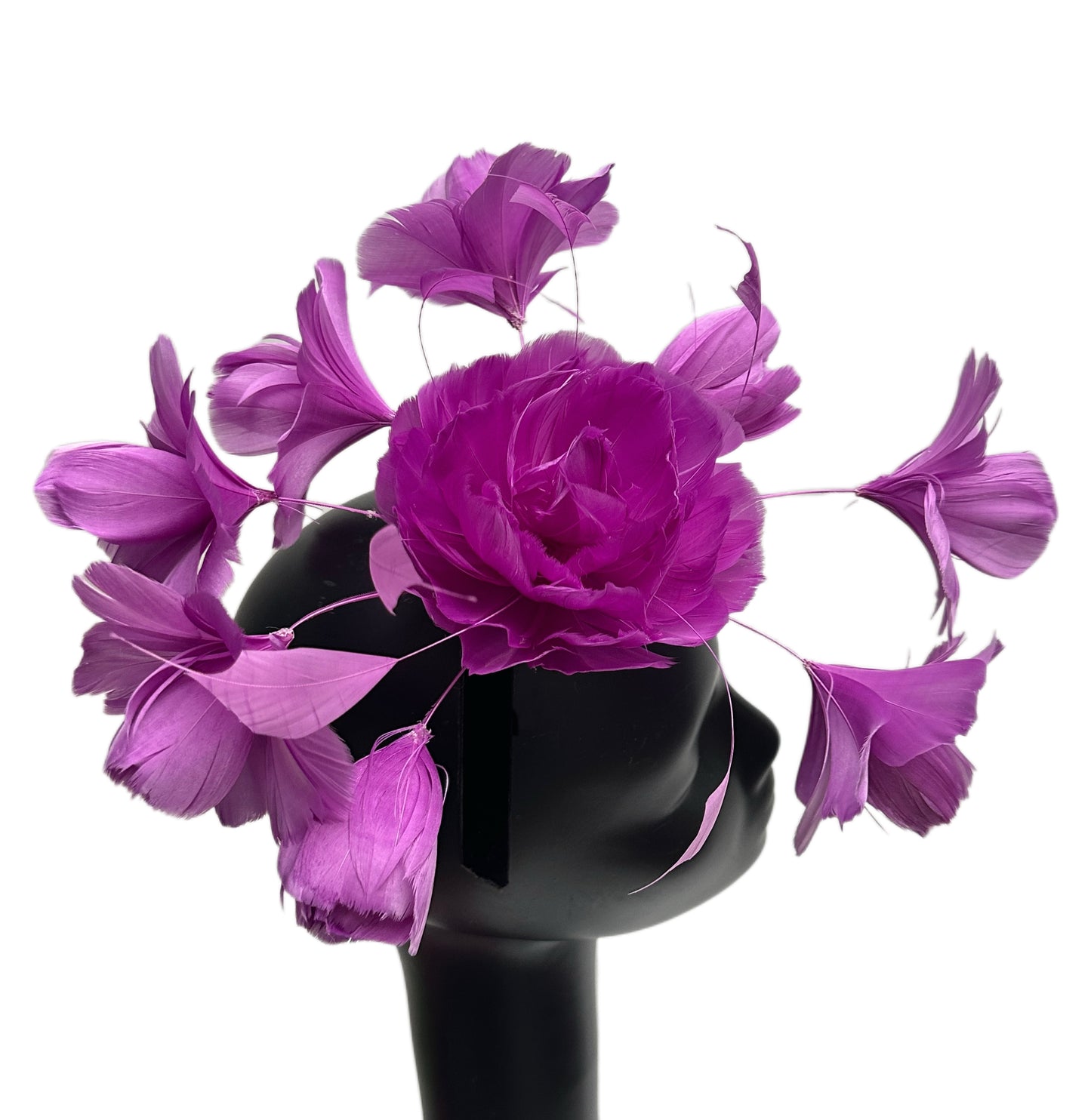"Valentines Roses"/ Classic Goose Feather Flower Mount