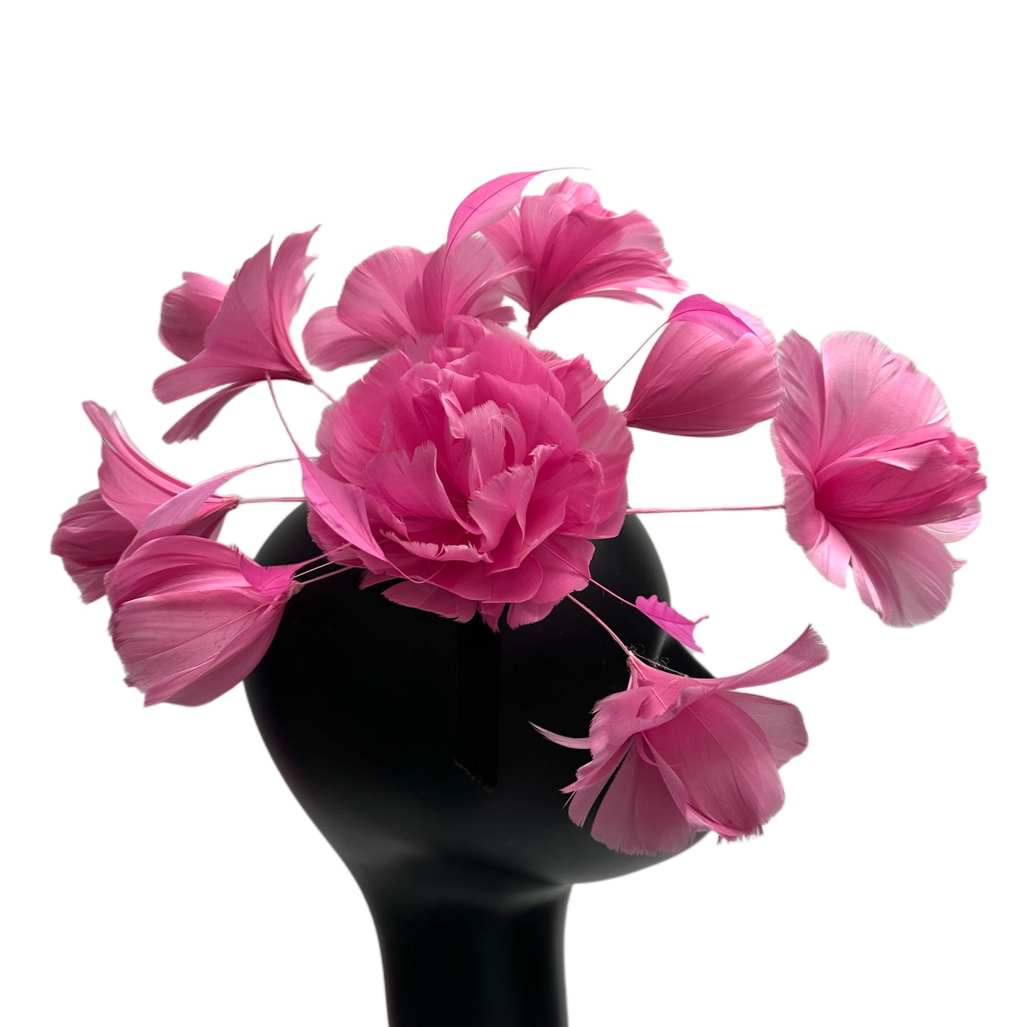 "Valentines Roses"/ Classic Goose Feather Flower Mount