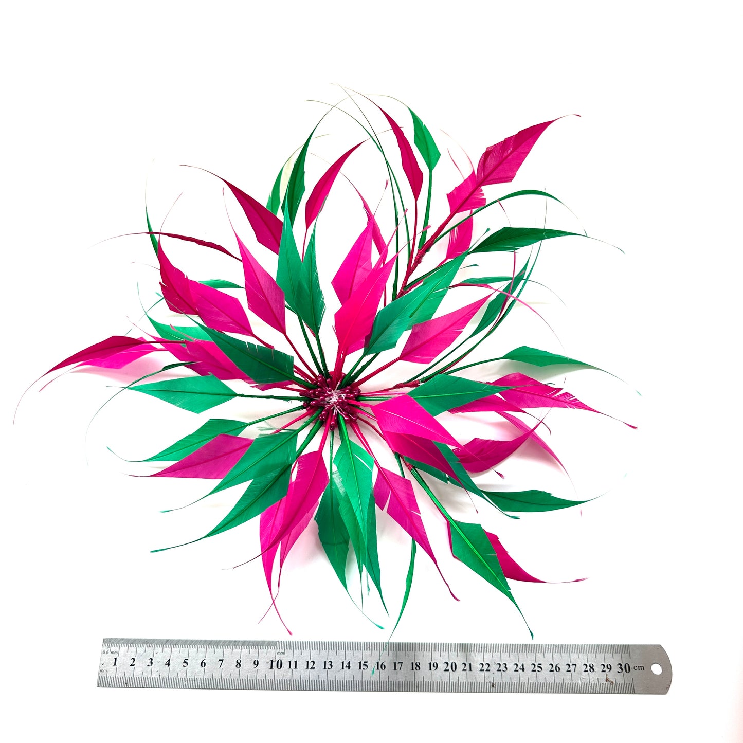 30cm Large Size Arrow Shape Feather Flower Set