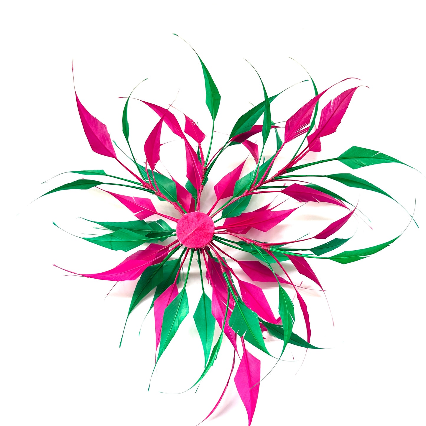 30cm Large Size Arrow Shape Feather Flower Set
