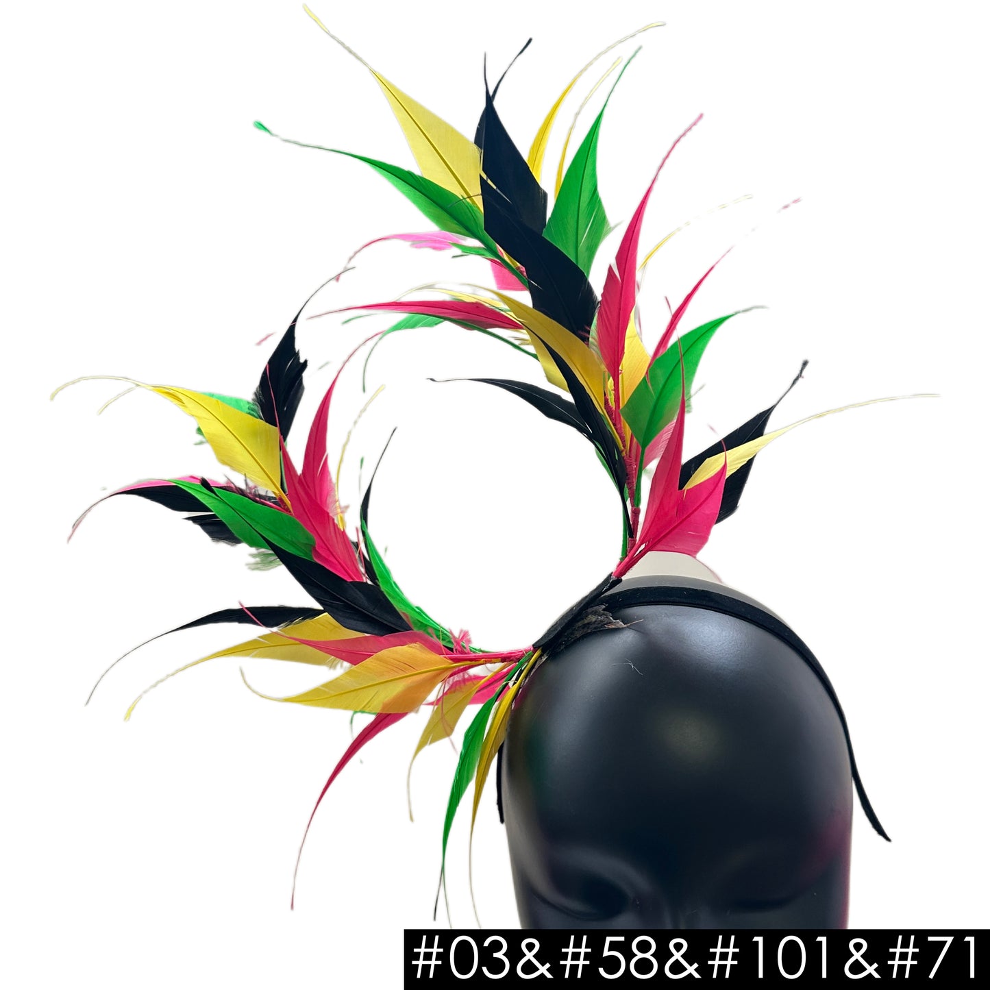 Two End Goose Feather Mount