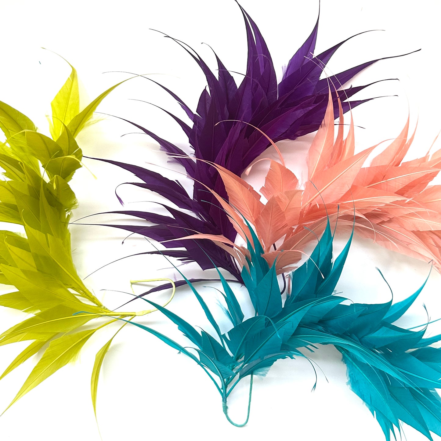Spiky Arrow Goose Feather Wired Hat Mount