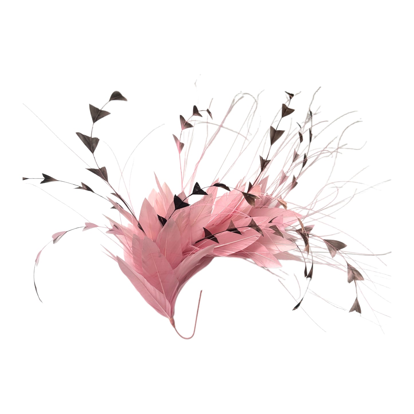"Starry"/ Handmade Gradient Design Feather Flower Mount