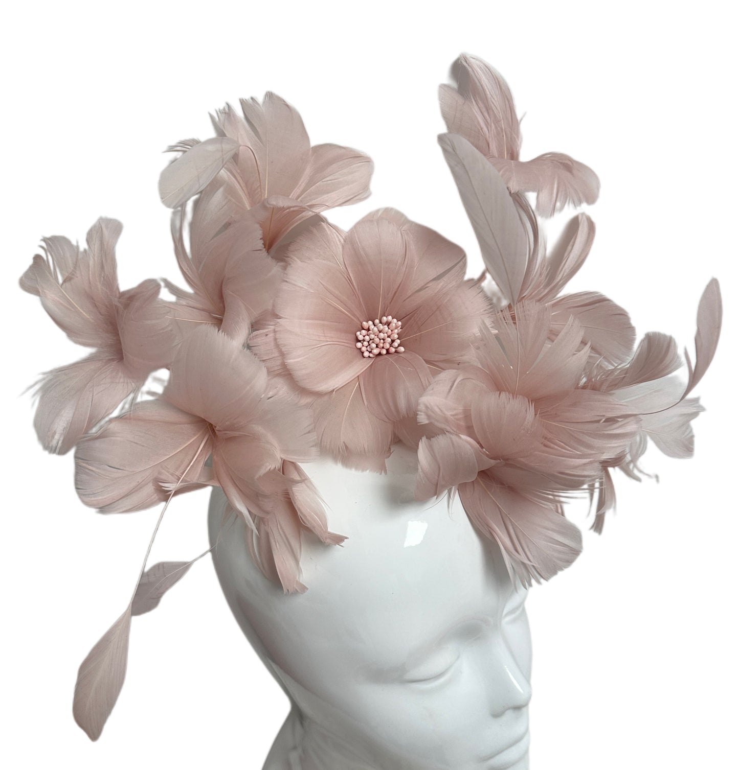 Surrounded Feather Flowers Set DS250606