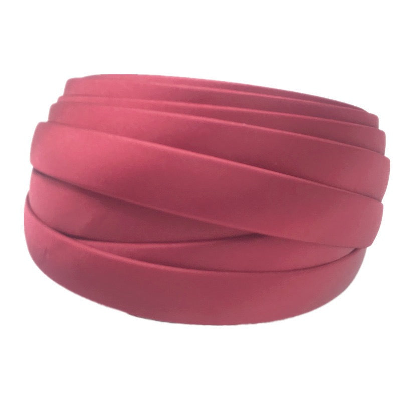 16 colours 20mm Satin Covered Metal Headband