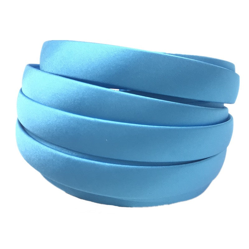16 colours 20mm Satin Covered Metal Headband