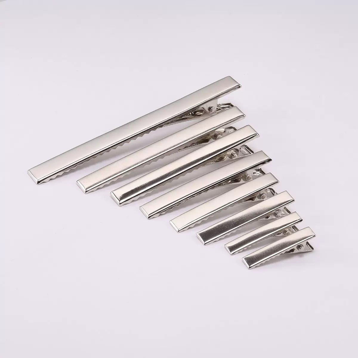 Multi-size Metal Hair Clips-Pack of 10