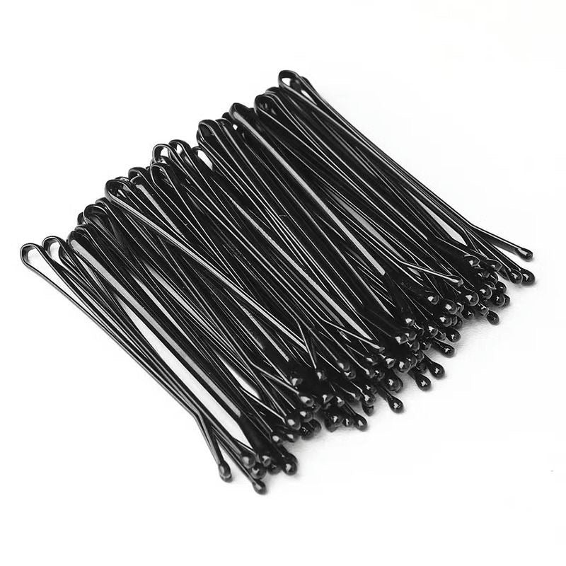 Black Basic Hair Grips-Pack of 50