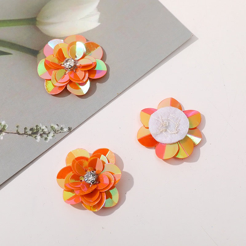 Small Sequin Flower SF01