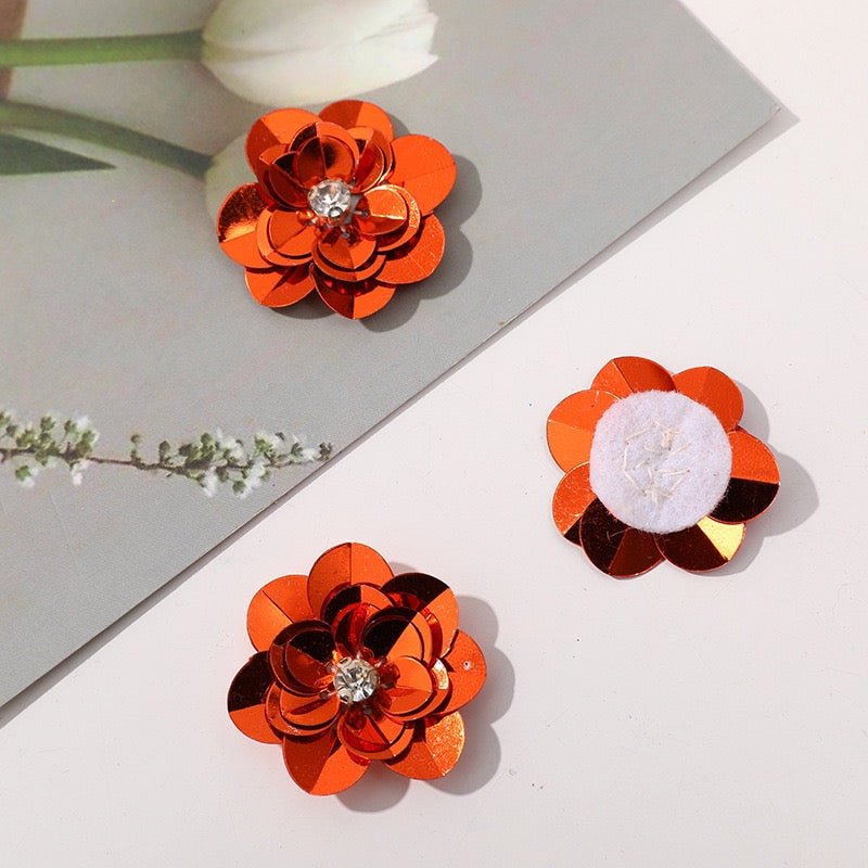 Small Sequin Flower SF01