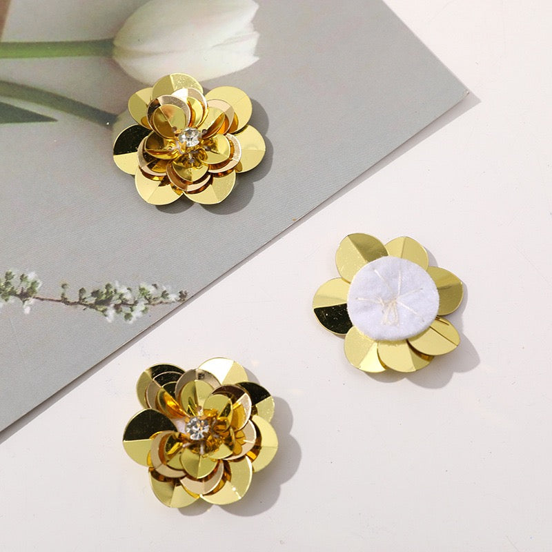 Small Sequin Flower SF01