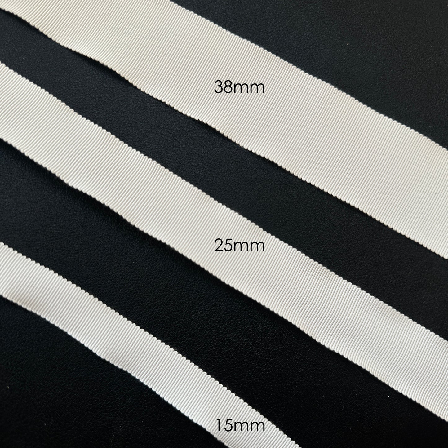38mm Rayon Petersham Ribbon