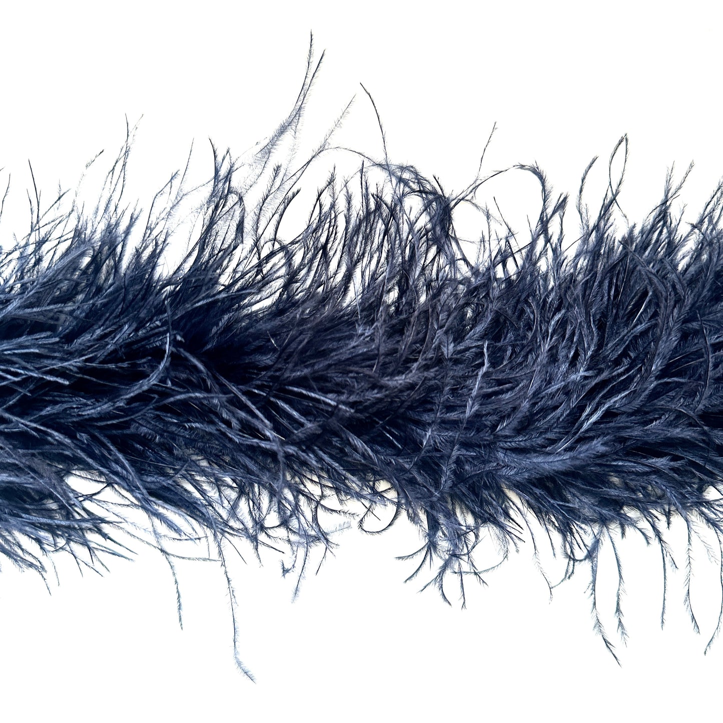 4 Ply Ostrich Feather Fringe Feather Boa (2 yards) FB01