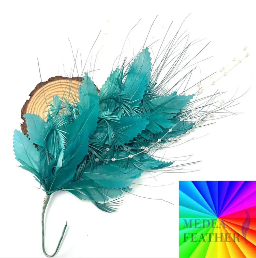 Bead Design Goose Biot Feather Flowe Mount Custom - Please add text below