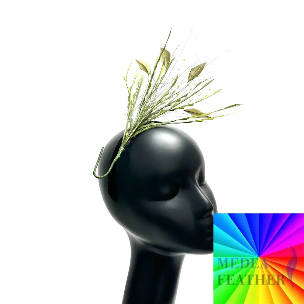 Bead Design Goose Biot Feather Flower Mount FM520 Custom - Please add text below