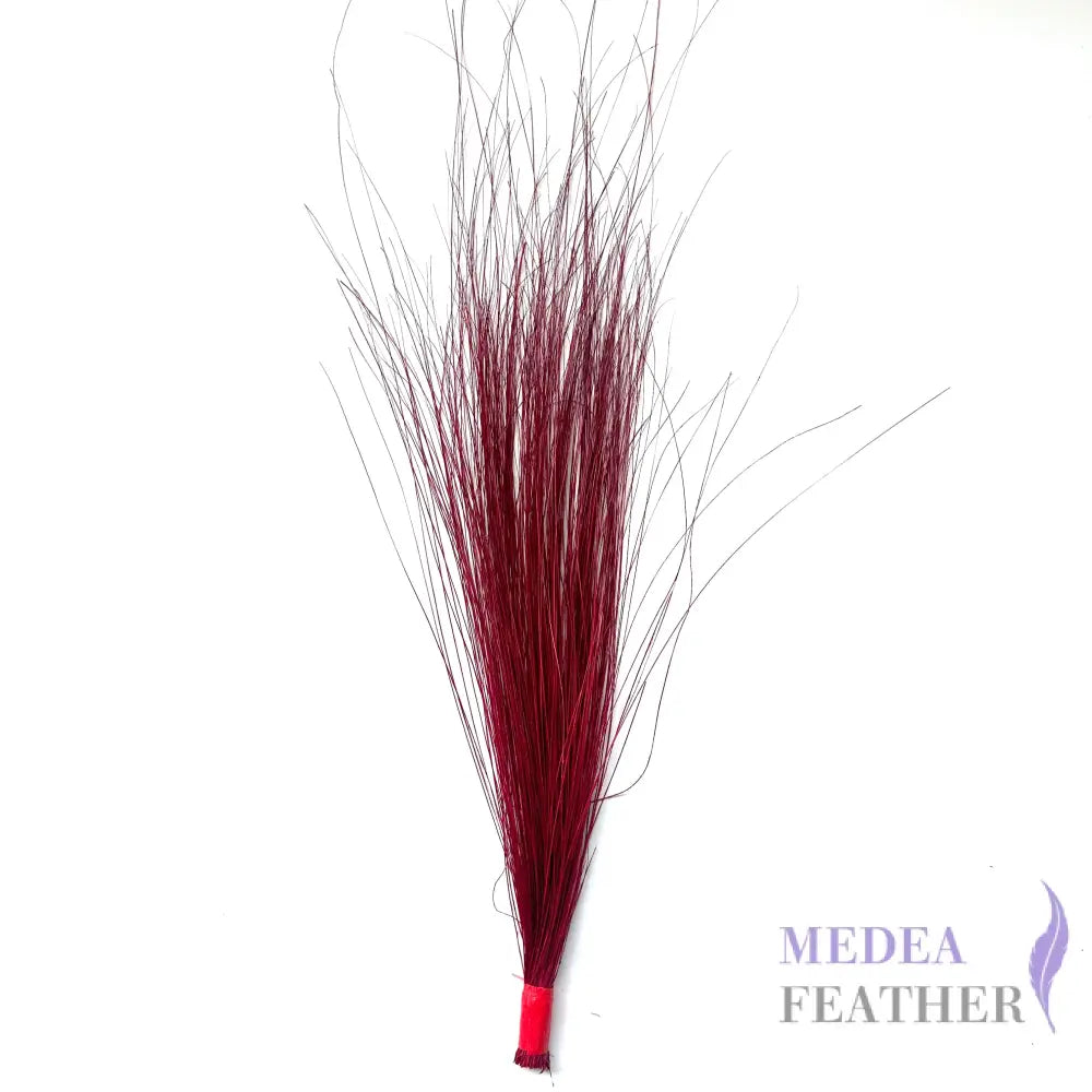 Burnt Peacock Hair Bundle - #37 burgundy
