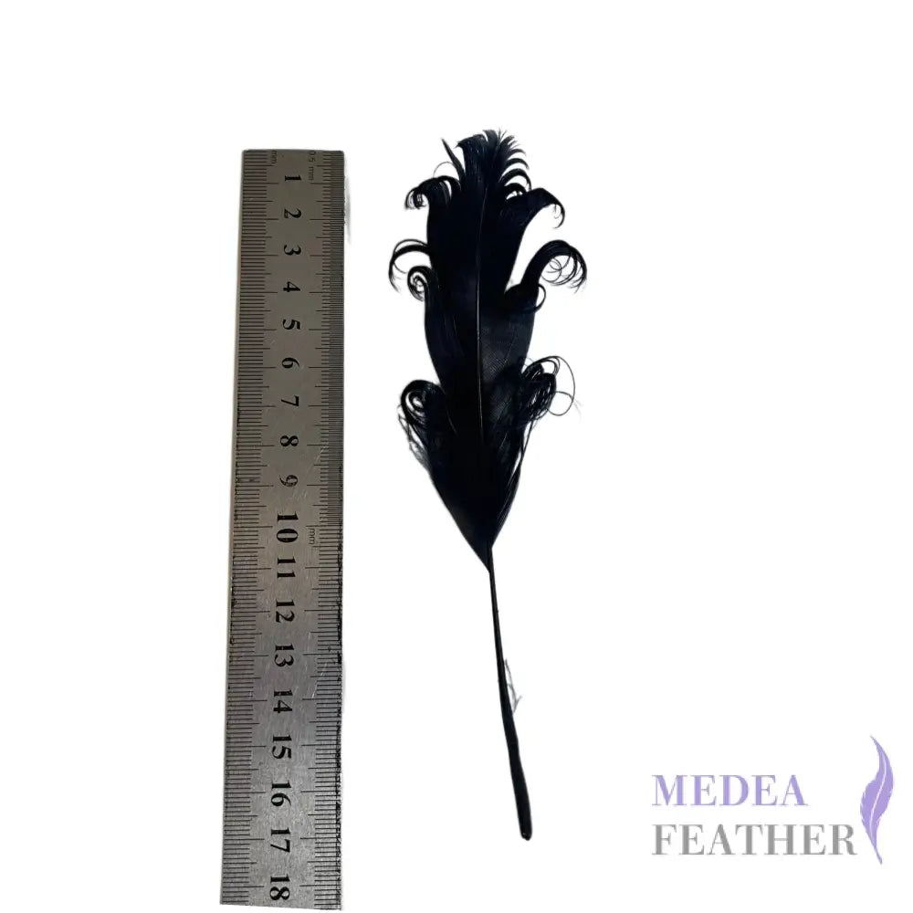 15 CM Curled Goose Feather 50 PCS SFGOOSE03 - #65 navy