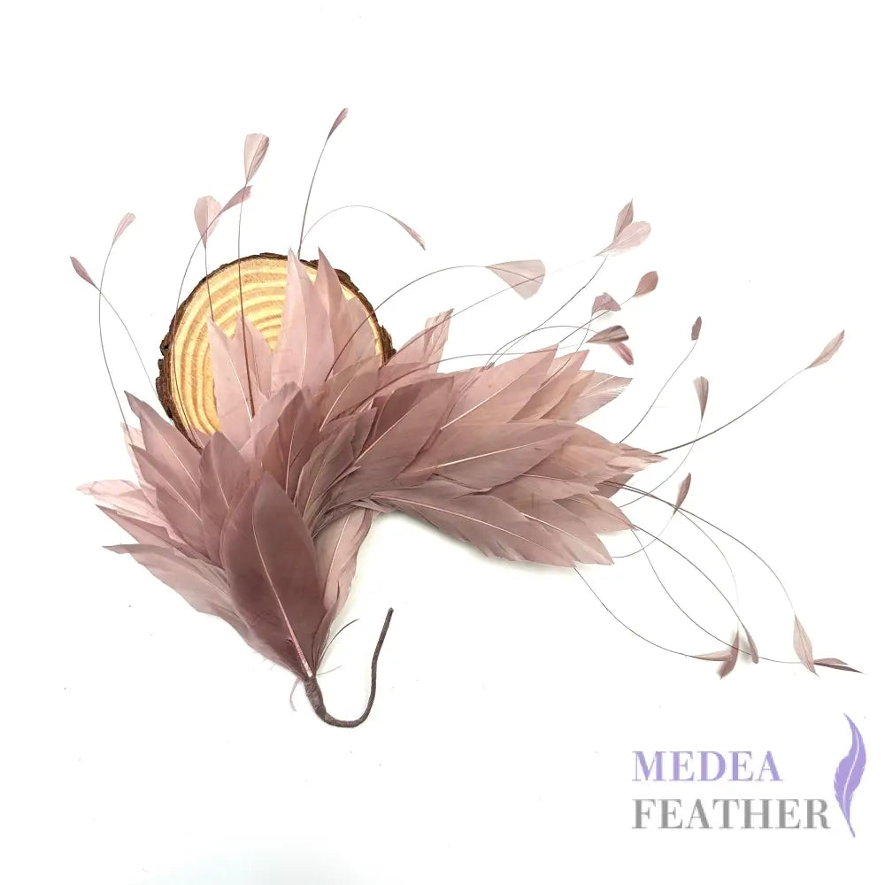 *Sales* Goose and Coque Feather Mount FM304 Haze pink
