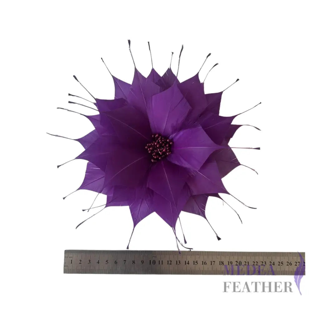 Goose Feather Flower 14cm FM024