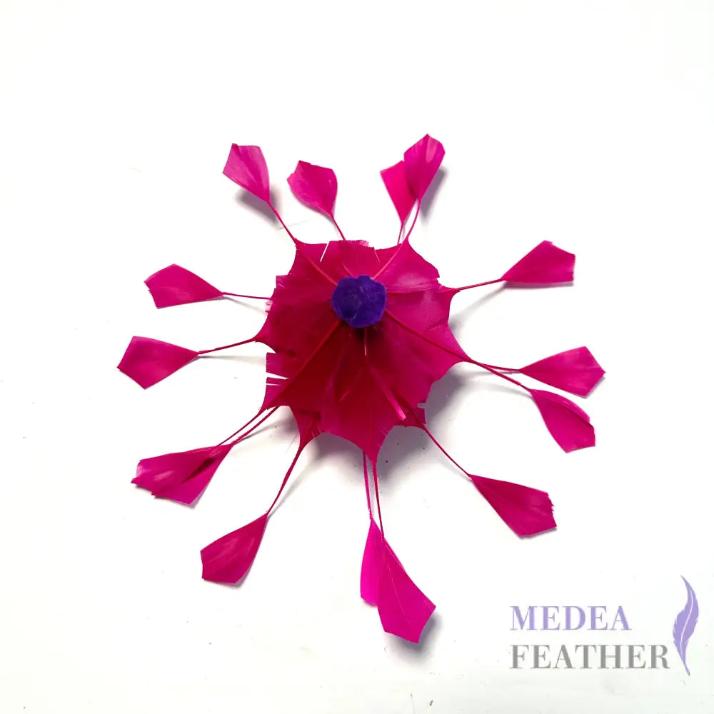 Goose Feather Flower Mount FM599 Custom - Please add text below
