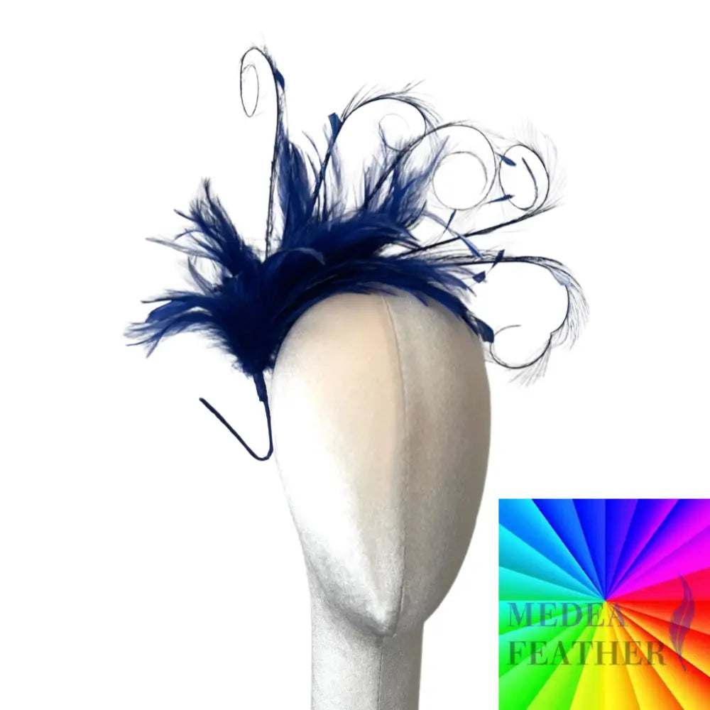 Hackle and Burnt Curled Ringneck Pheasant Feather Mount DS251127B Custom - Please add text below