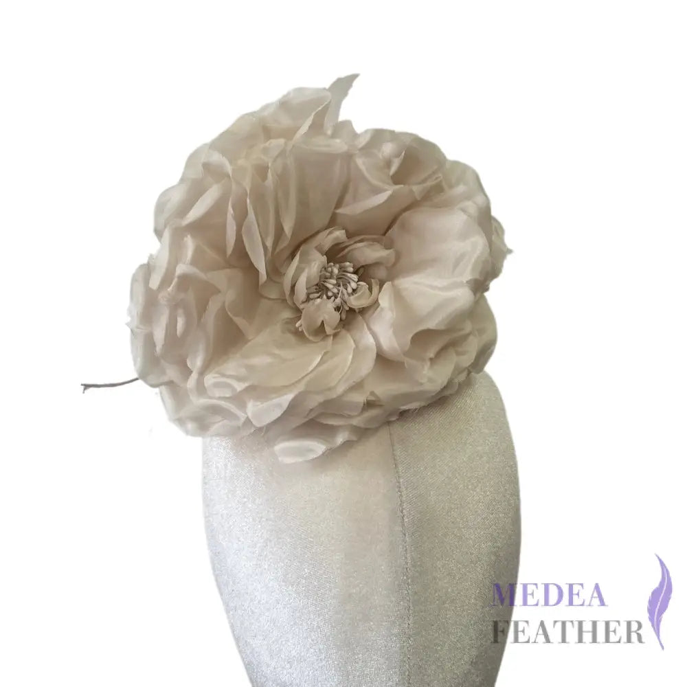 Multi-layer Silk Flower SF010 - Beige