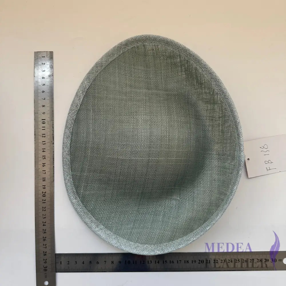 Oval Sinamay Fascinator Hat Base FB138