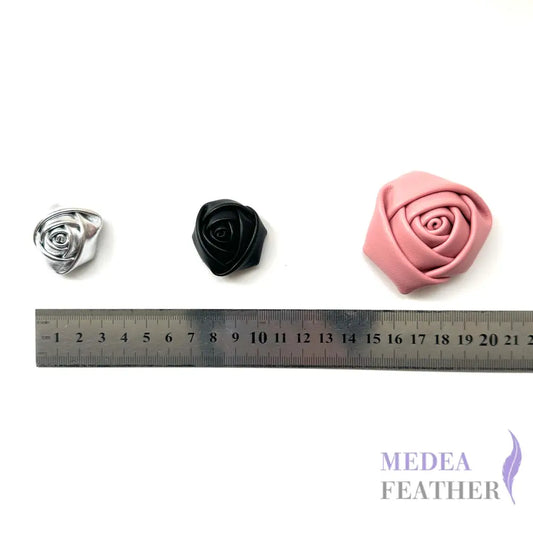 PU Leather Rose Flower