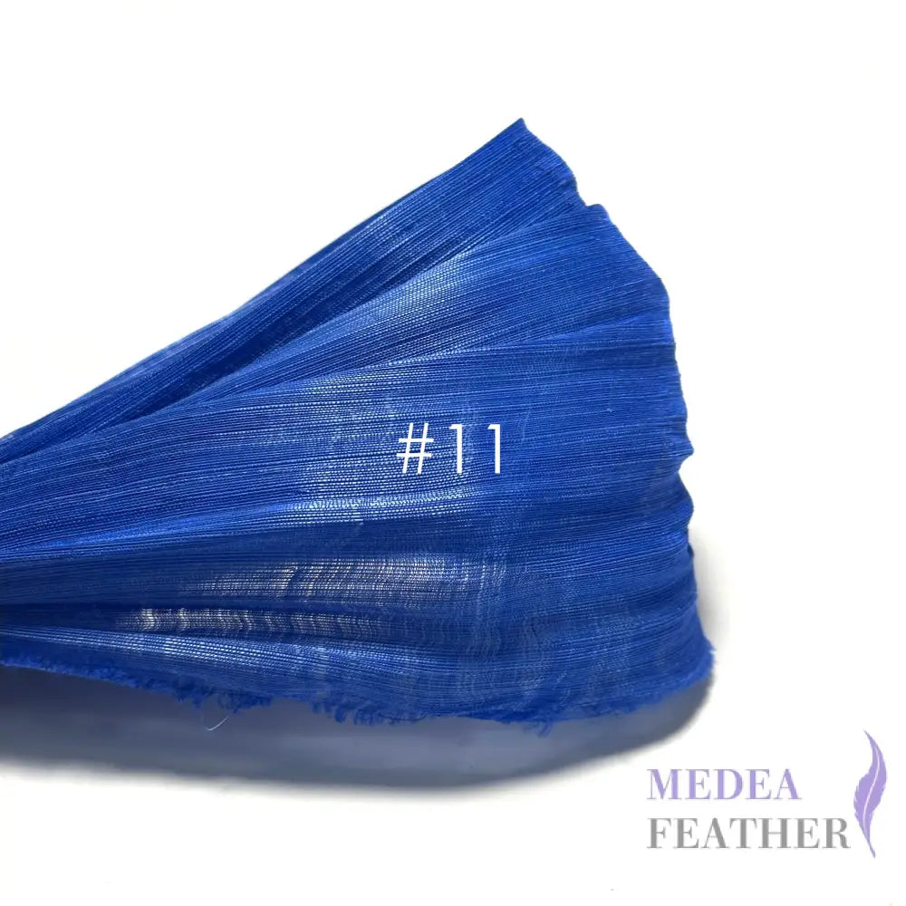 【Sales】NEW COLORS-90cm Wide Silk Abaca Fabric for Hat Making & Millinery #11 / 1 m ready-to-ship