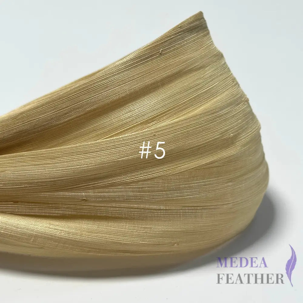 【Sales】NEW COLORS-90cm Wide Silk Abaca Fabric for Hat Making & Millinery #5 / 1 m ready-to-ship
