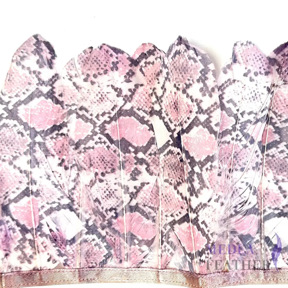 【Sales】Pattern Goose Feather Fringe Trim